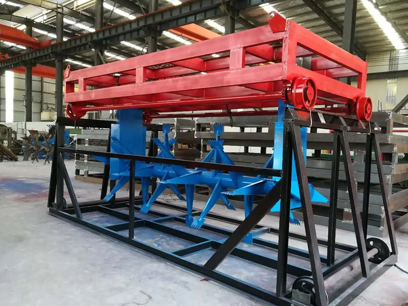 有机肥槽式翻堆机